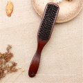 Березовые дрова paddle Щетка для волос кабана щетиной волос щетки для тонких волос